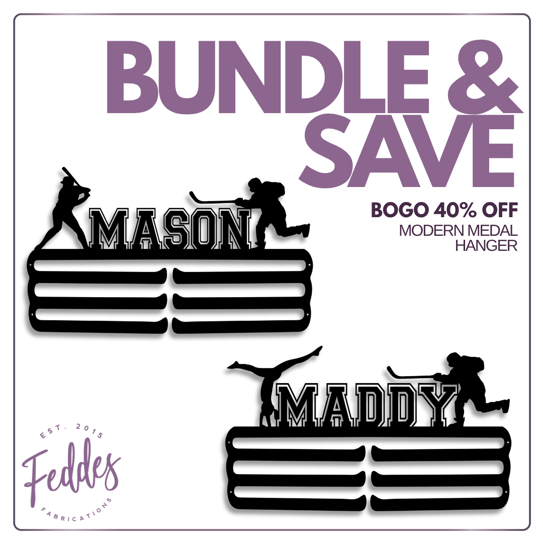 Modern Medal Hanger Bundle
