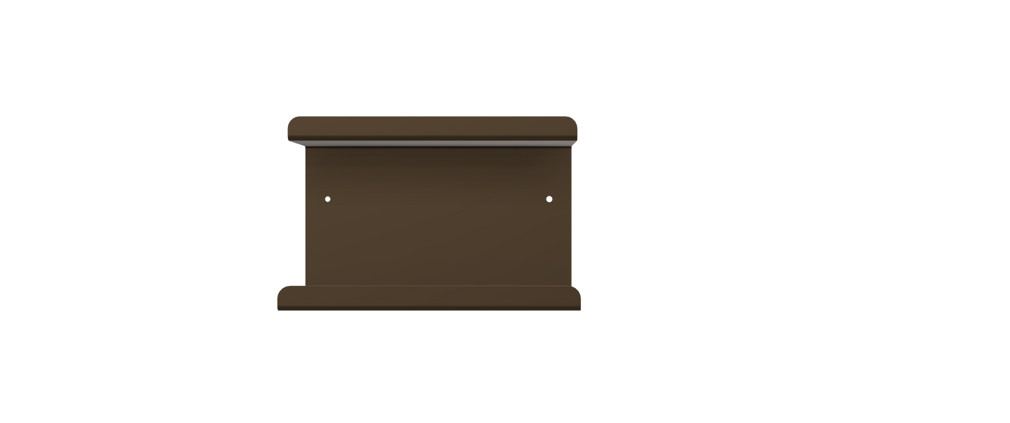 Modern Black Shelf