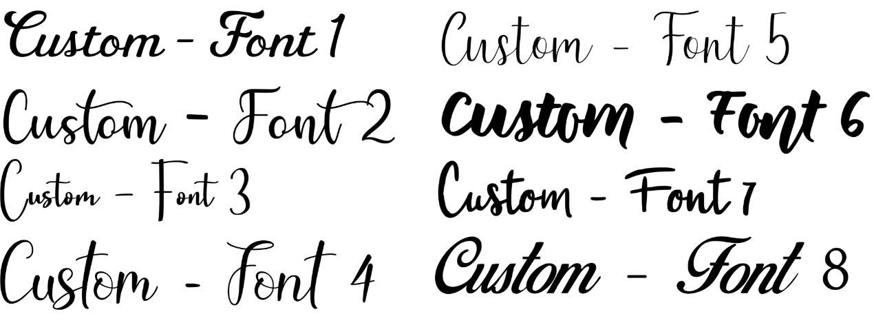 Custom Name Sign
