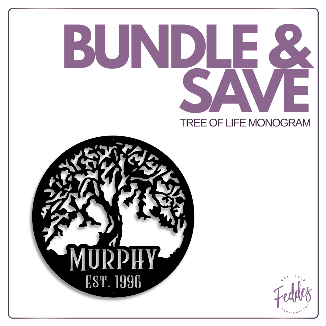 Mix & Match for Free 24" Monogram Bundle
