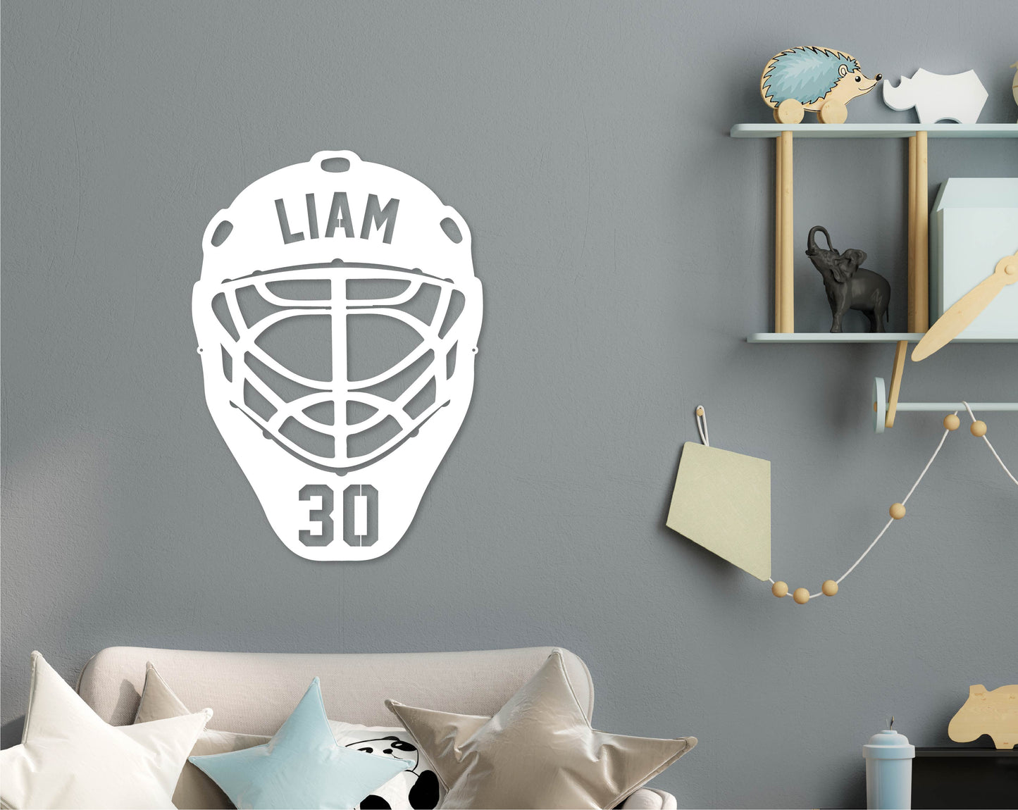 Personalized Goalie Mask