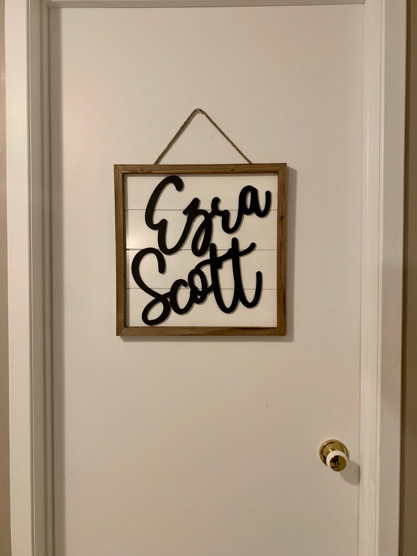 Custom Name Sign