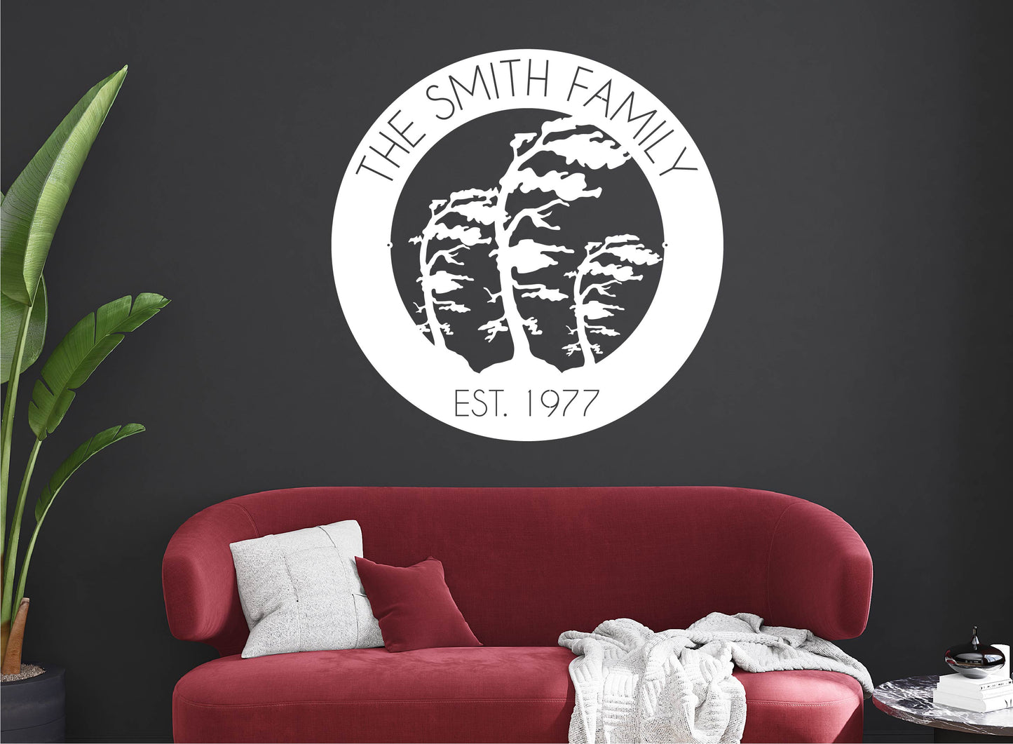 Windswept Pines Sign