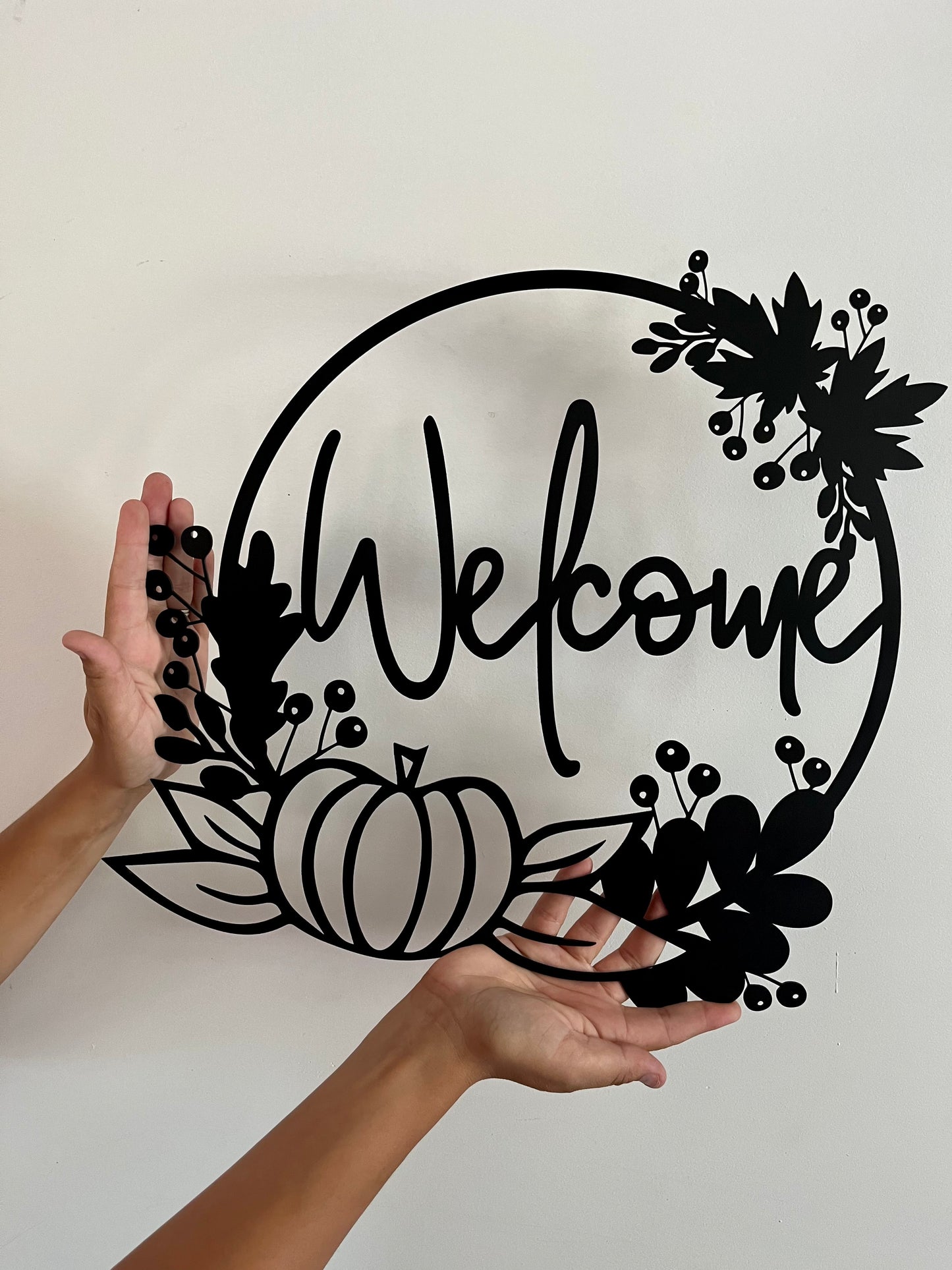 Fall Welcome Wreath