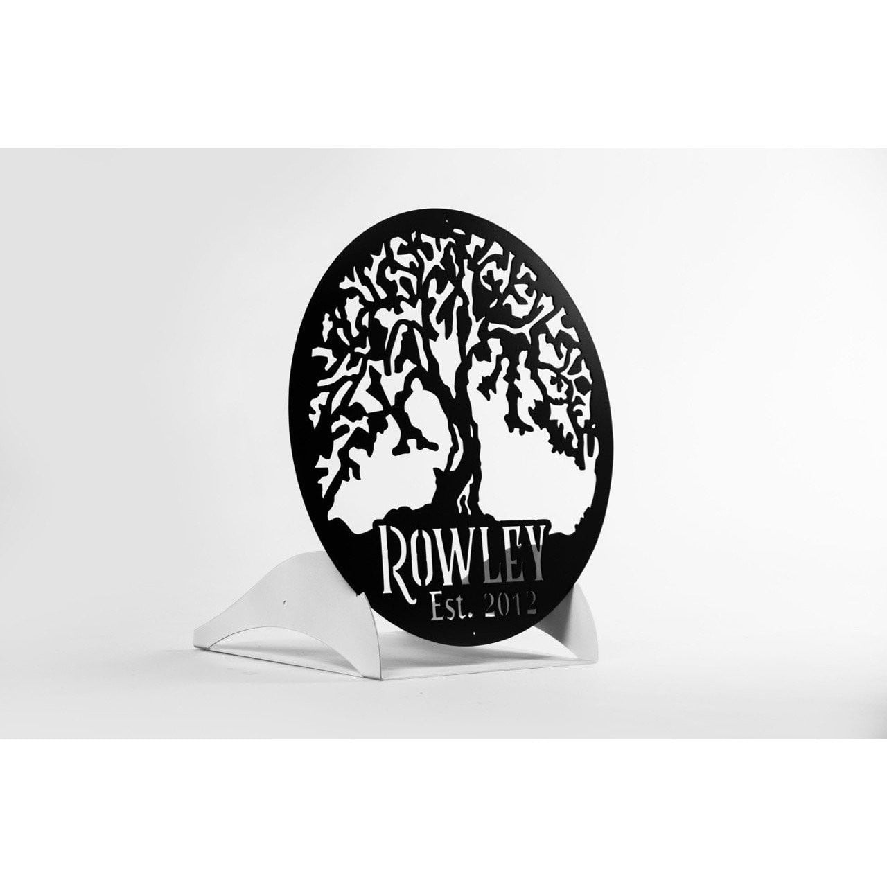 Metal Wall Sign with Custom Metal Message