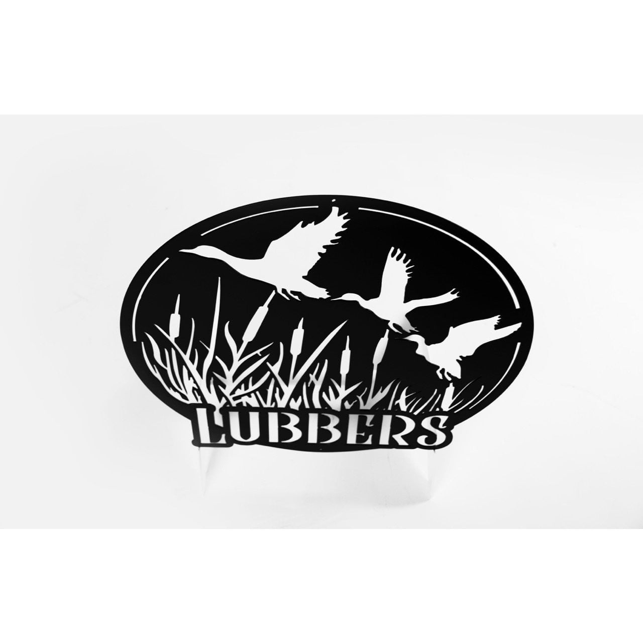 CNC Cut Metal Wall Sign with Custom Lettering