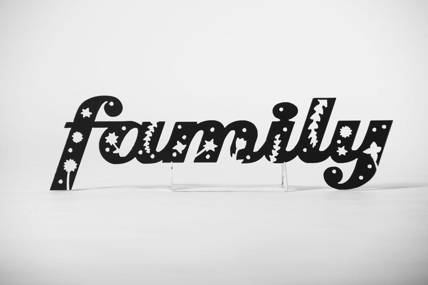 Family CNC sign