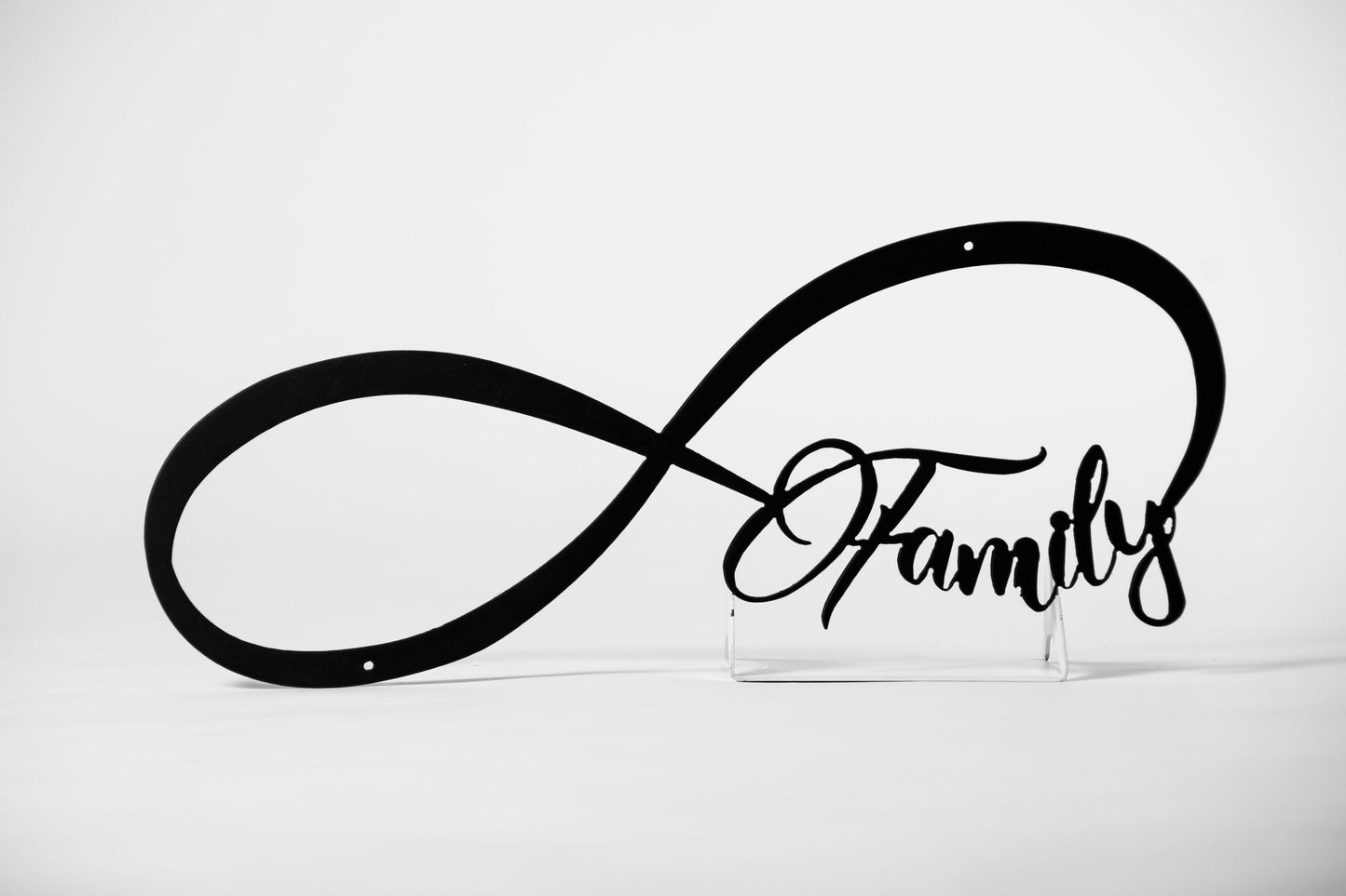 Family Infinity Metal Sign Gift