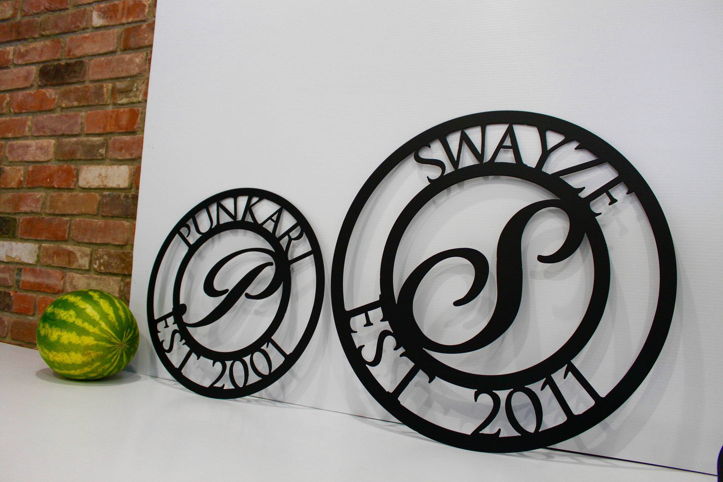 Custom Steel Lettering