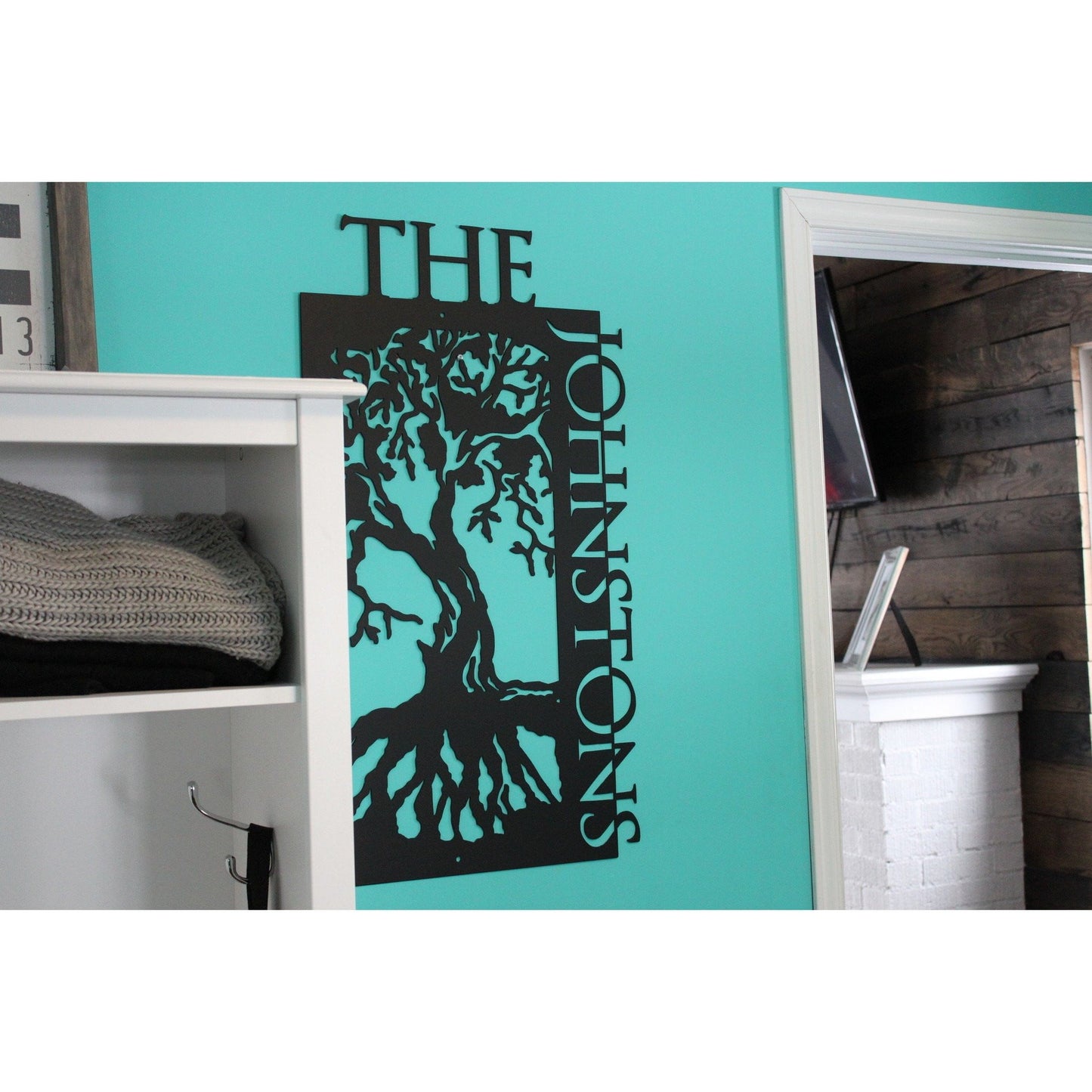 Beautiful Custom Family Tree Gift Sign