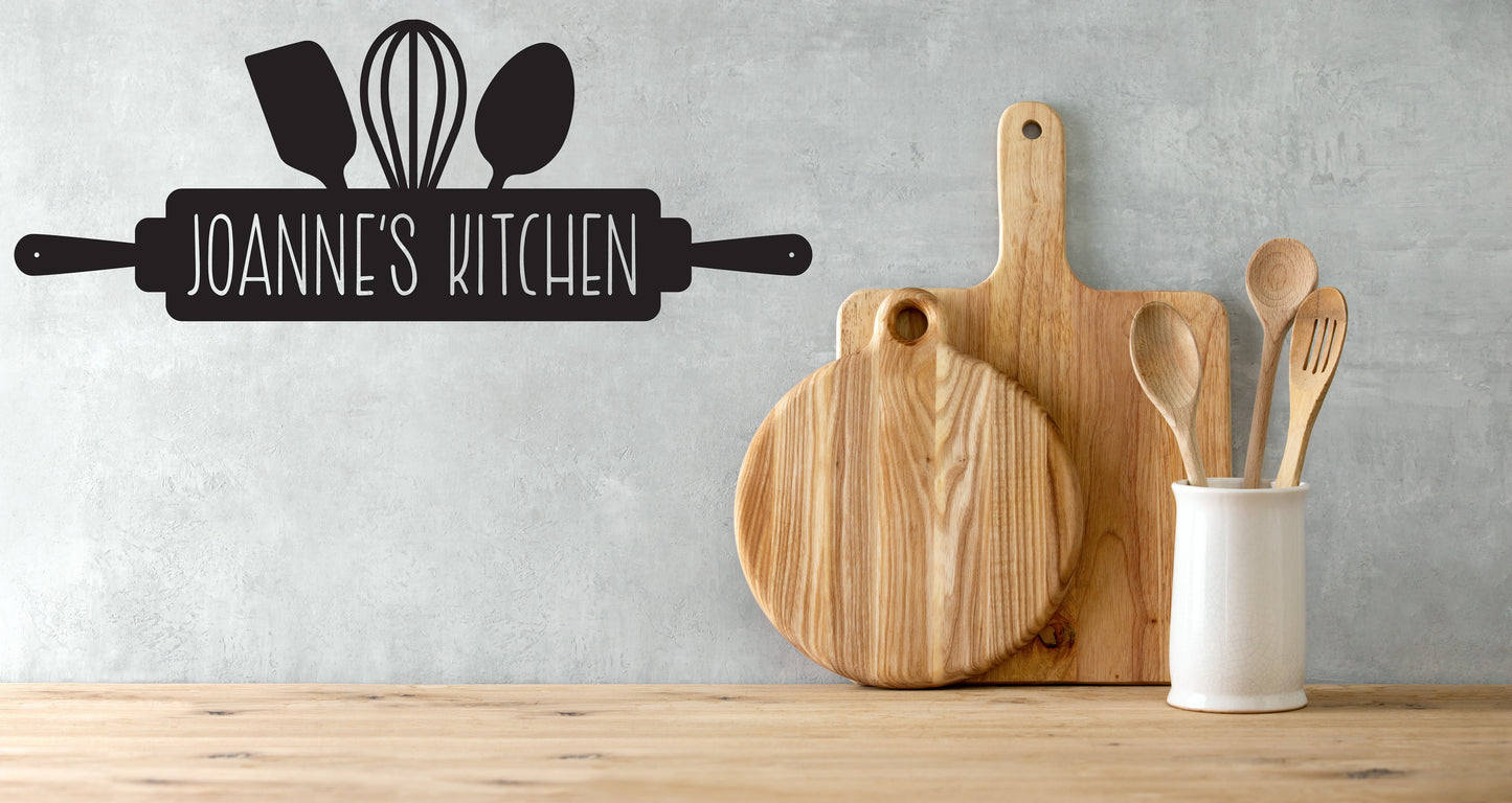 Personalized Kitchen Sign