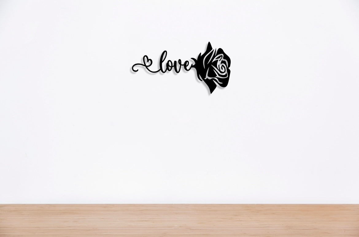 Personalized Valentine Rose