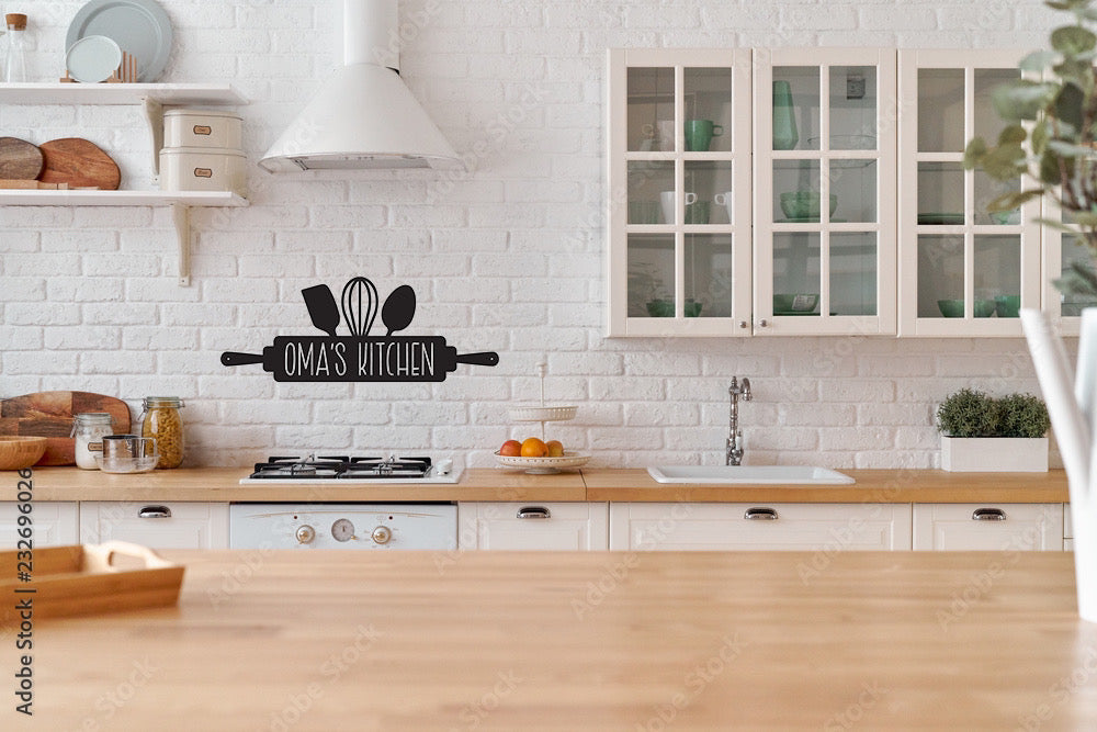 Personalized Kitchen Sign