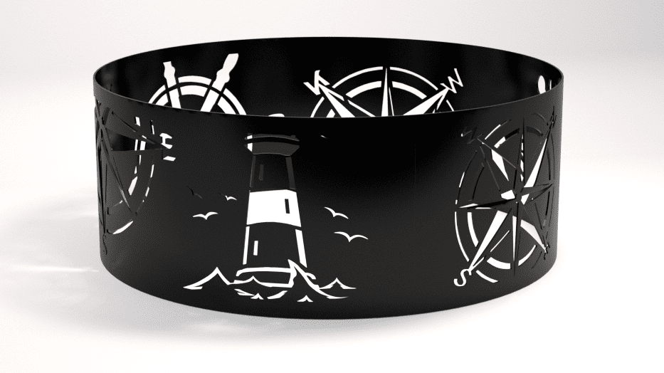 Portable Metal Fire Pit