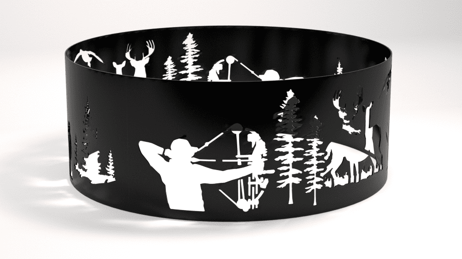 Bow Hunting Portable Fire Pit