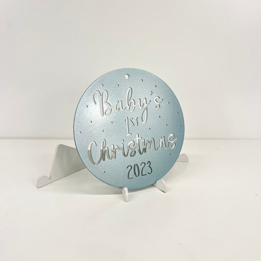 Baby's 1st Christmas Ornament