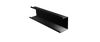 Modern Black Shelf