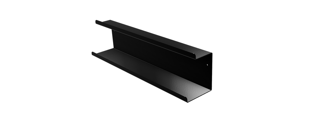 Modern Black Shelf