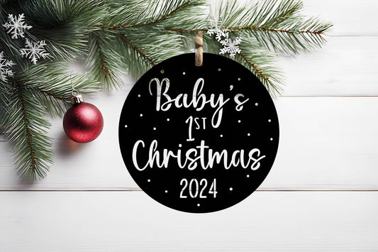 Baby's 1st Christmas Ornament