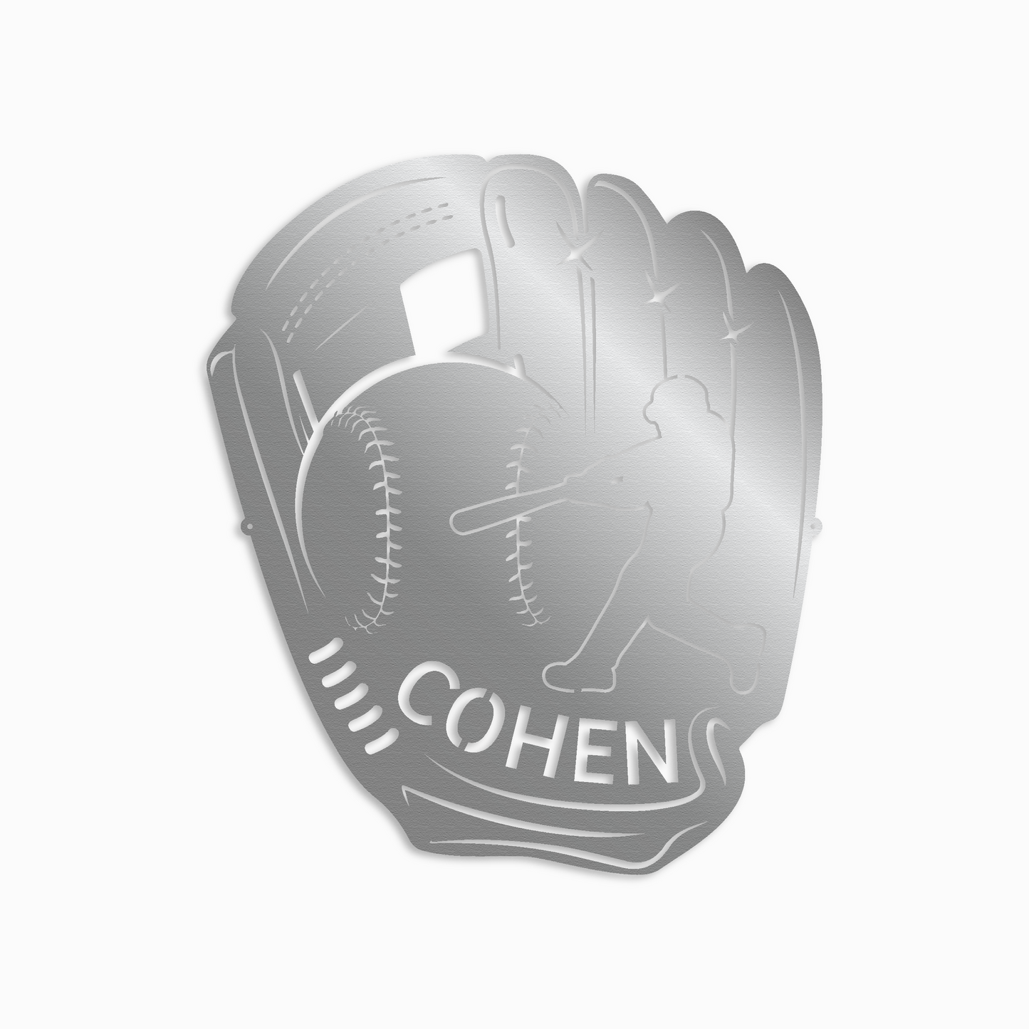 Baseball Glove Monogram