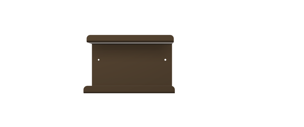 Modern Black Shelf