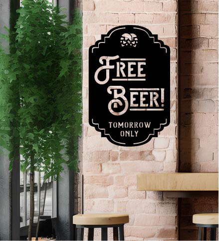 Free Beer - Tomorrow Only