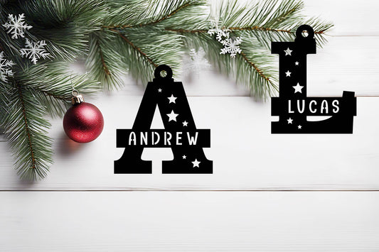 Personalized Letter Ornament