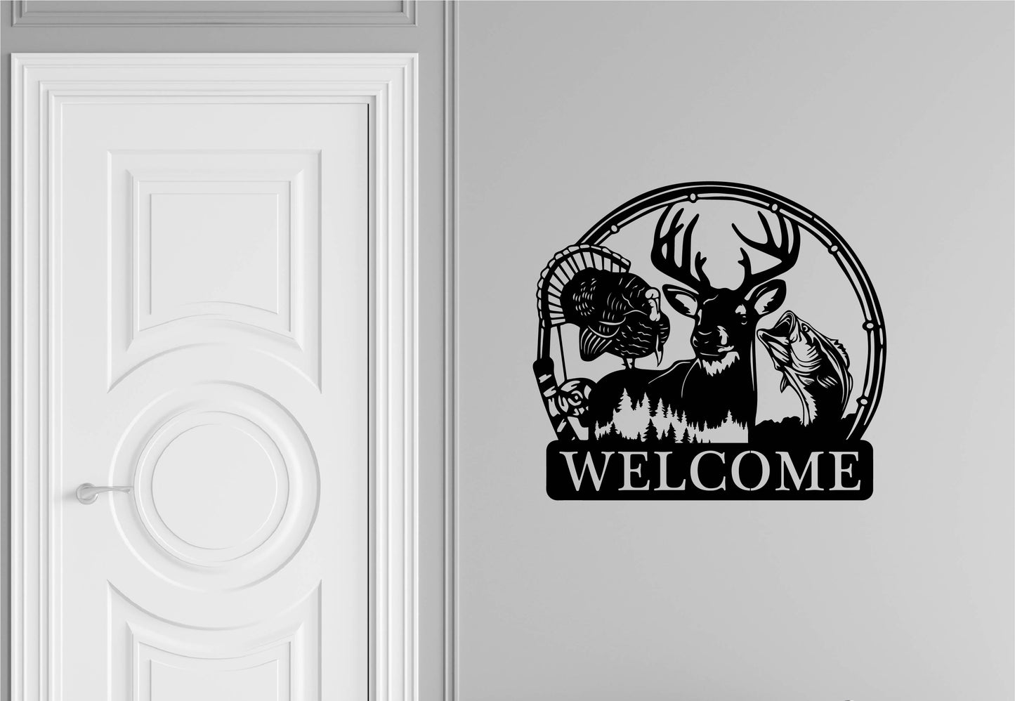 Personalized Wild Game Monogram