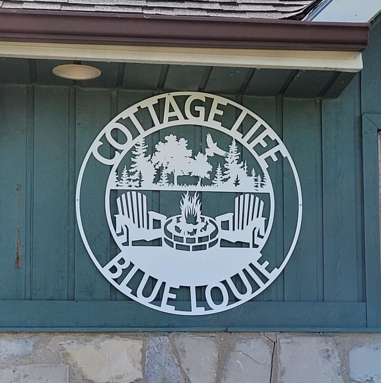 Layerd Sign Custom Single Layered Sign – Feddes Fabrications