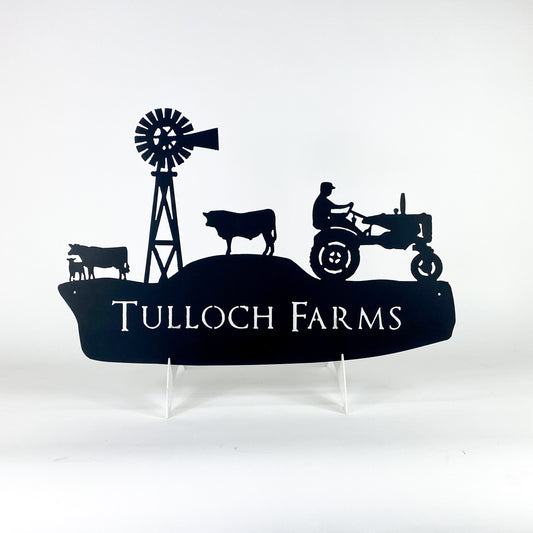 Personalized Farm Monogram