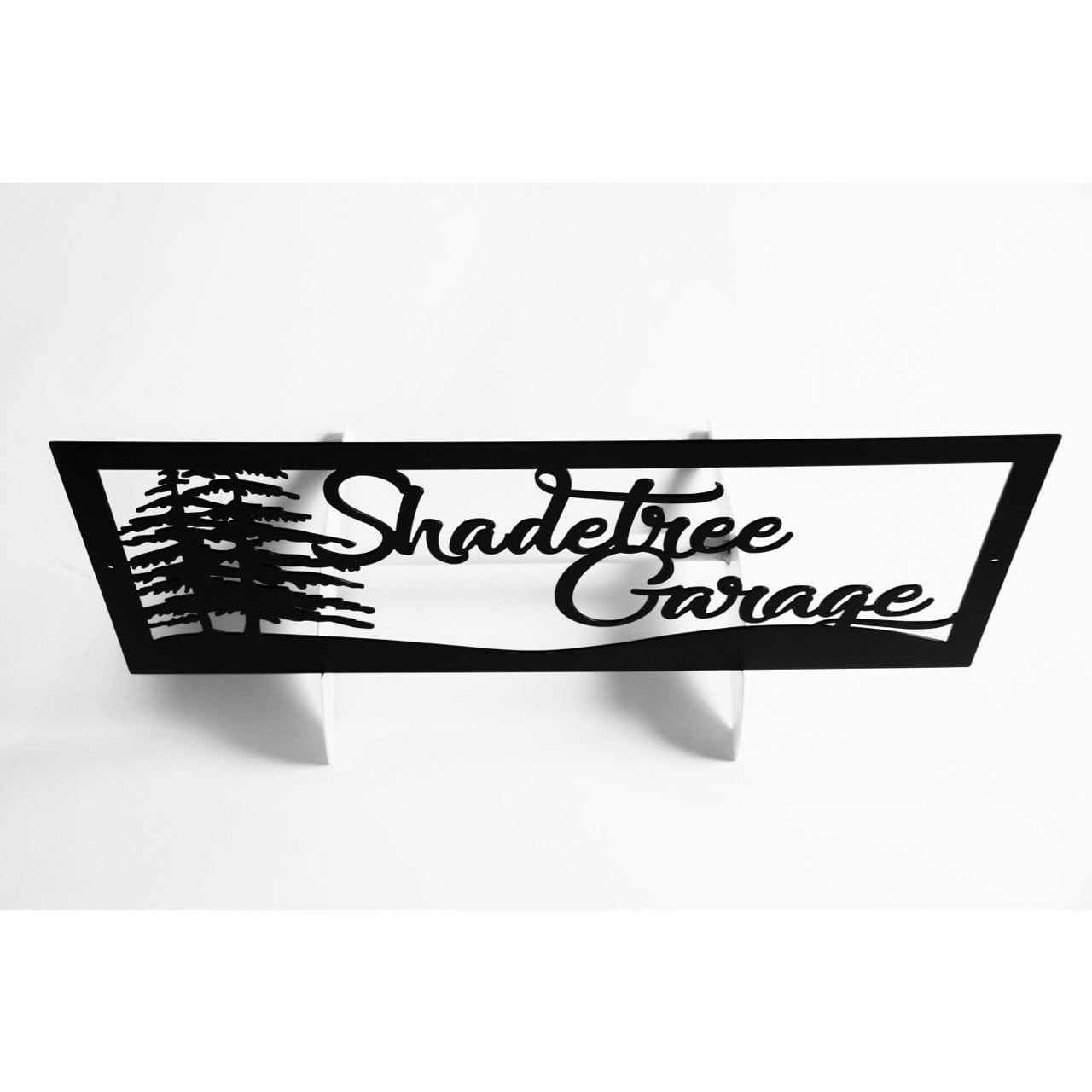 Metal Wall Sign with Custom Metal Message