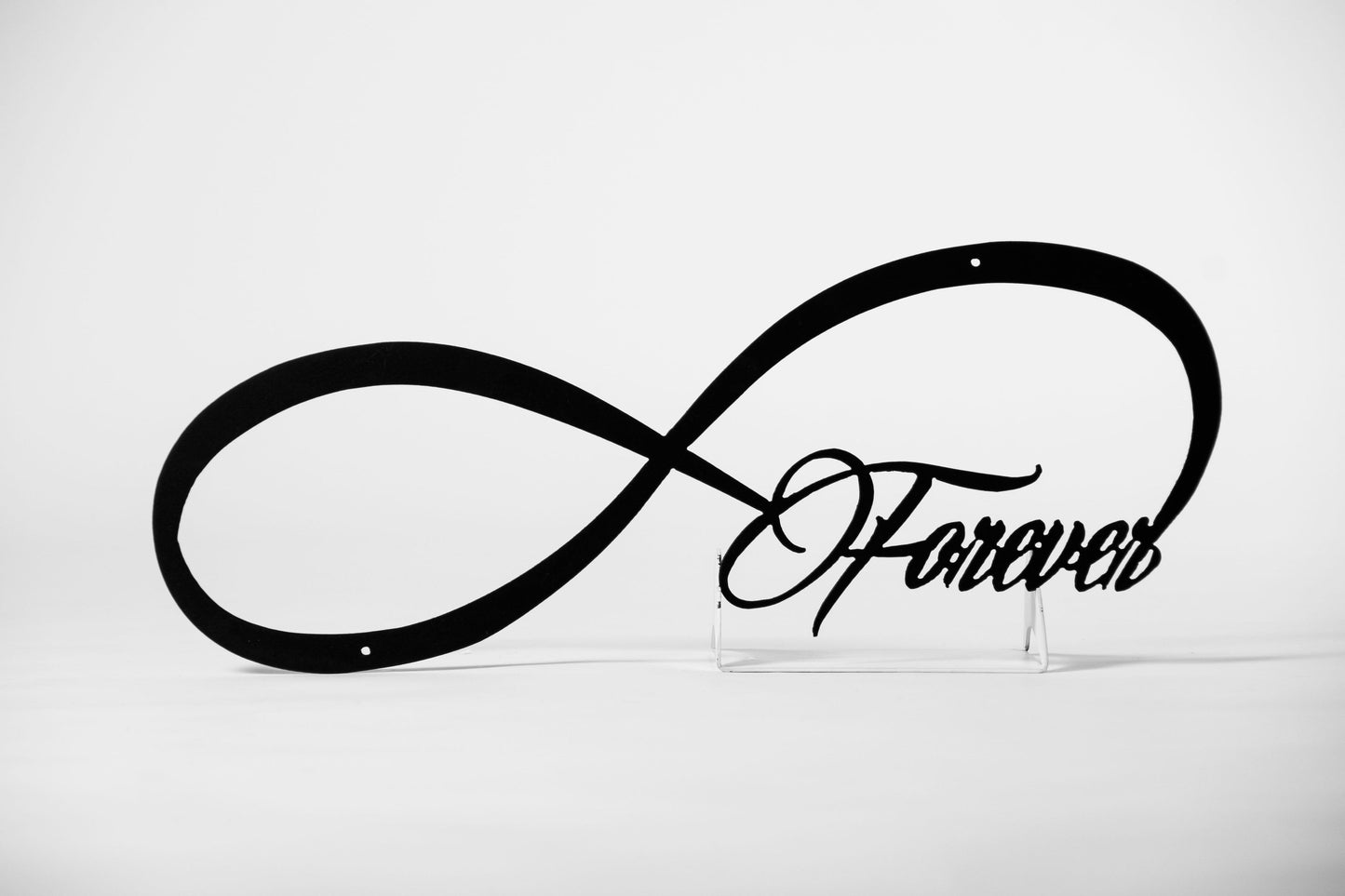 Forever Infinity Metal Sign