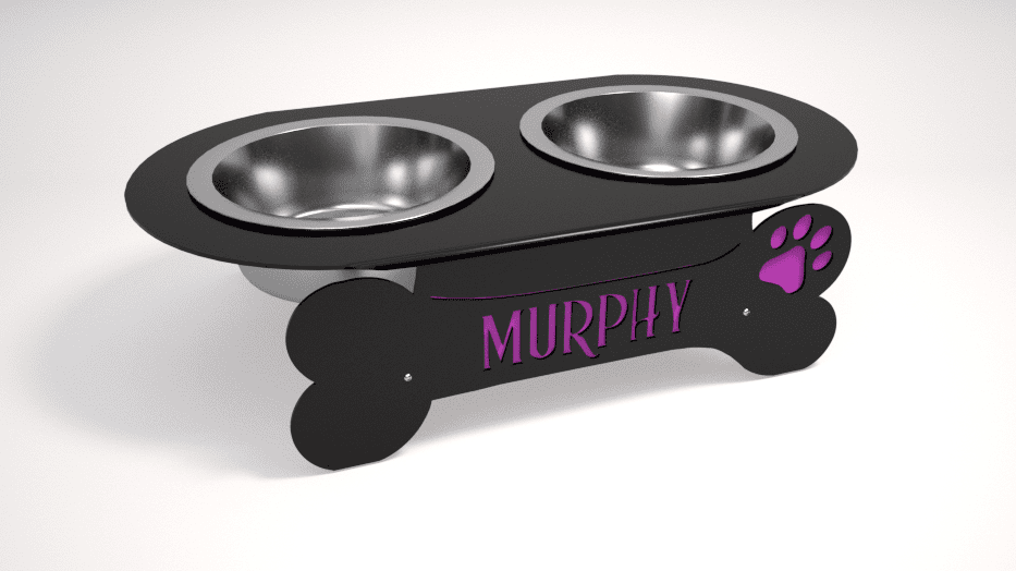 Personalized Dog Bowl for Small Dogs