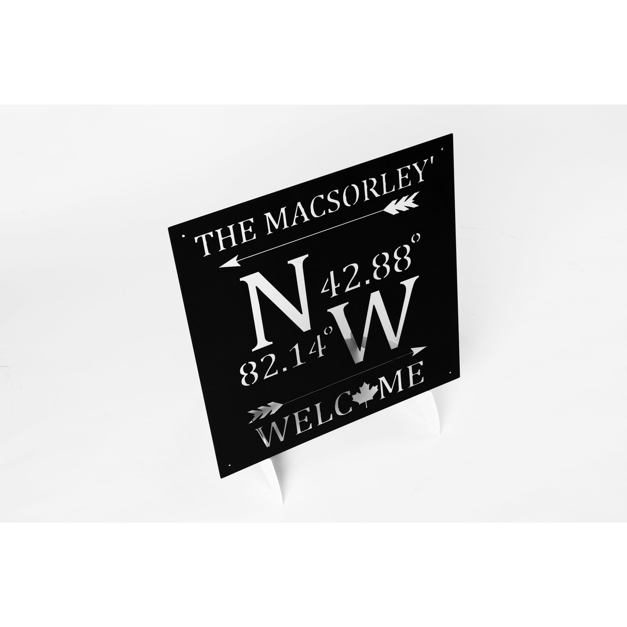 Personalized Address Signs – Feddes Fabrications