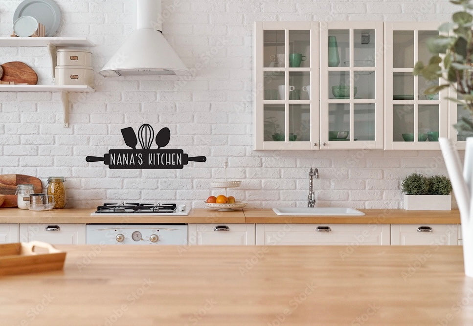 Personalized Kitchen Sign